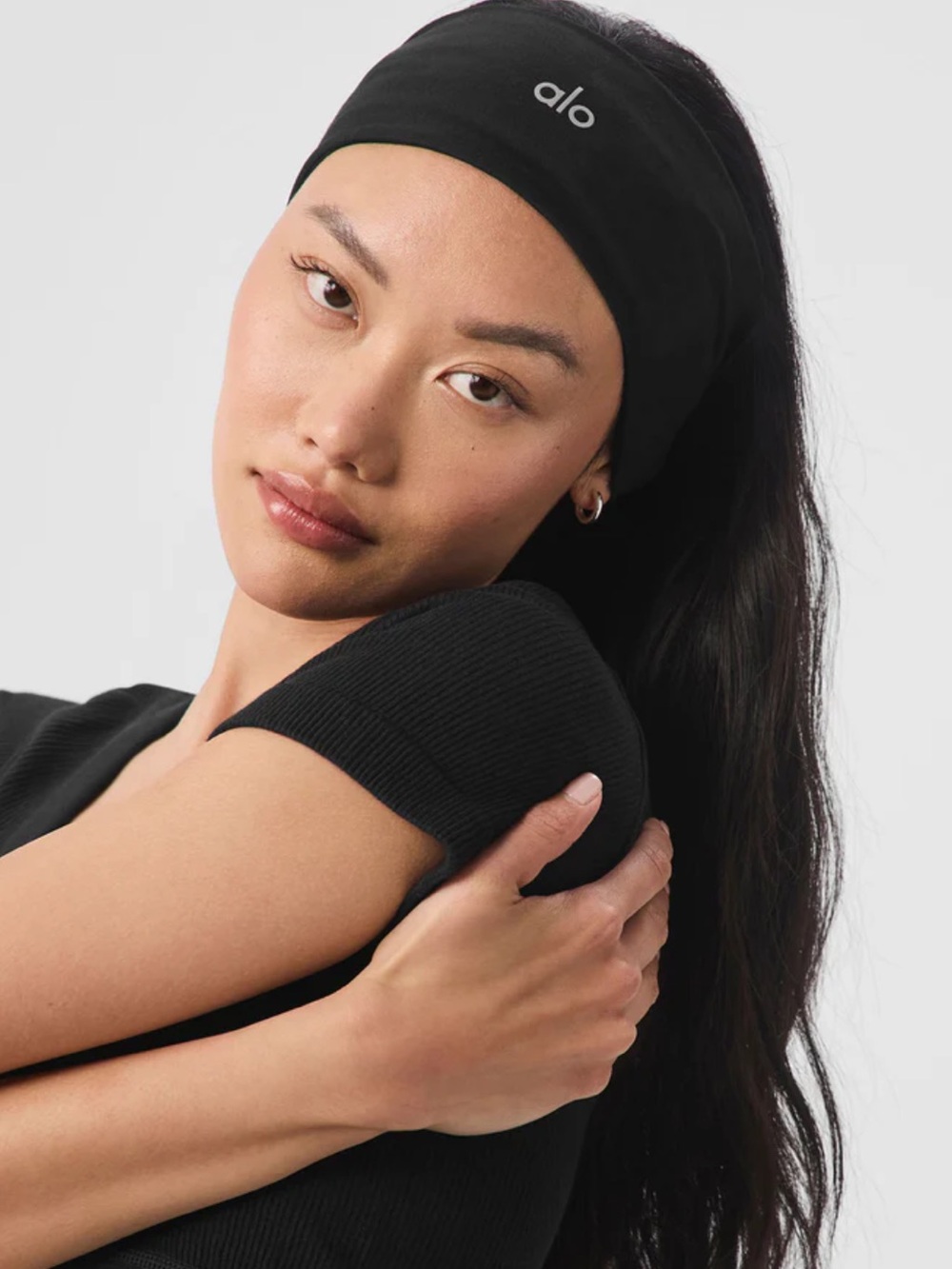 ALO Yoga Performance Conquer Headband - black
